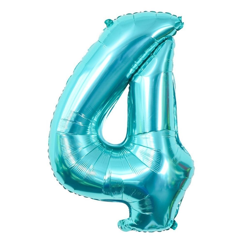 40 inch Emerald Green Number Balloon Birthday Balloon for Party Decoration