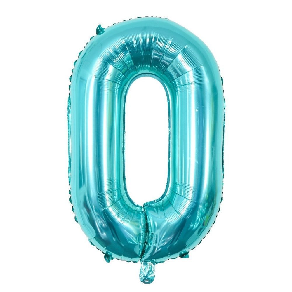 40 inch Emerald Green Number Balloon Birthday Balloon for Party Decoration