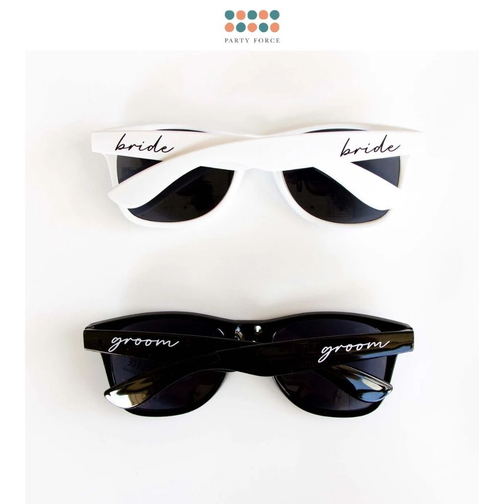 Bride and Groom Sun glasses for bride to be bridal shower decoration
