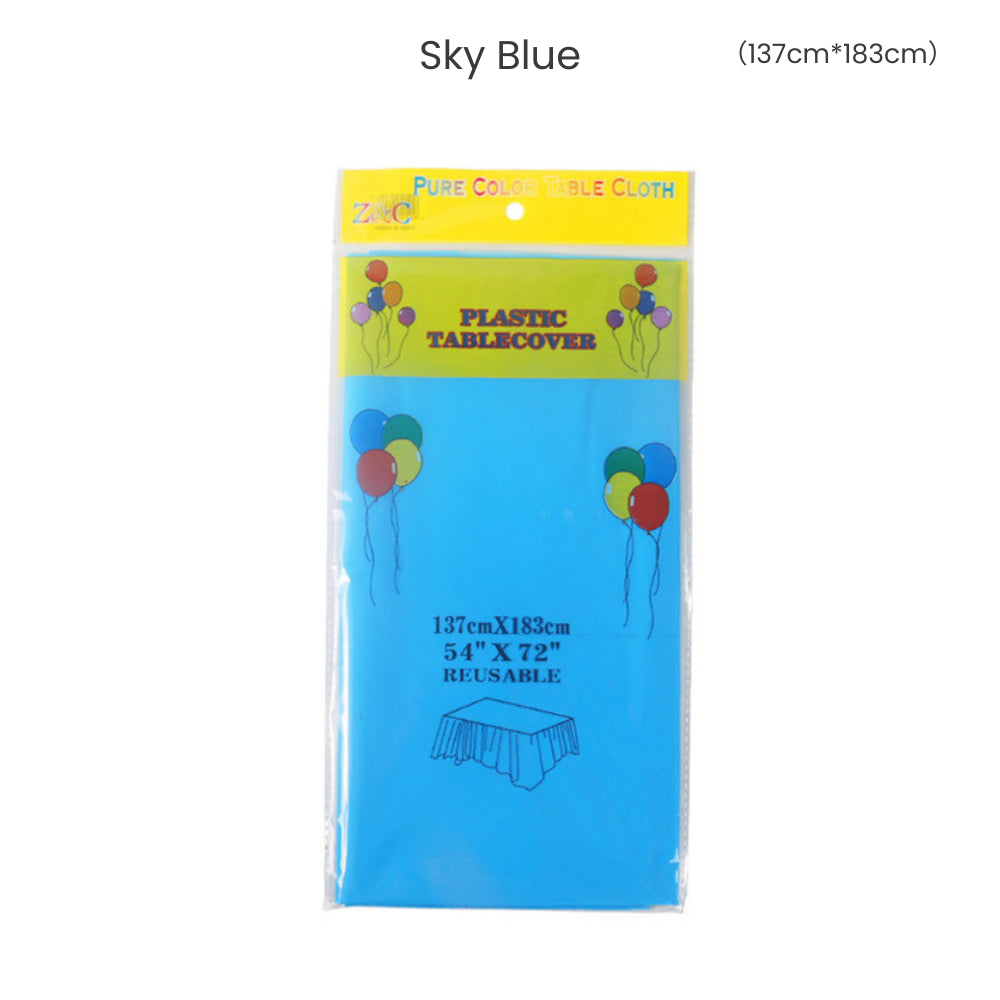 Disposable waterproof table cover table cloth for birthday party wedding events