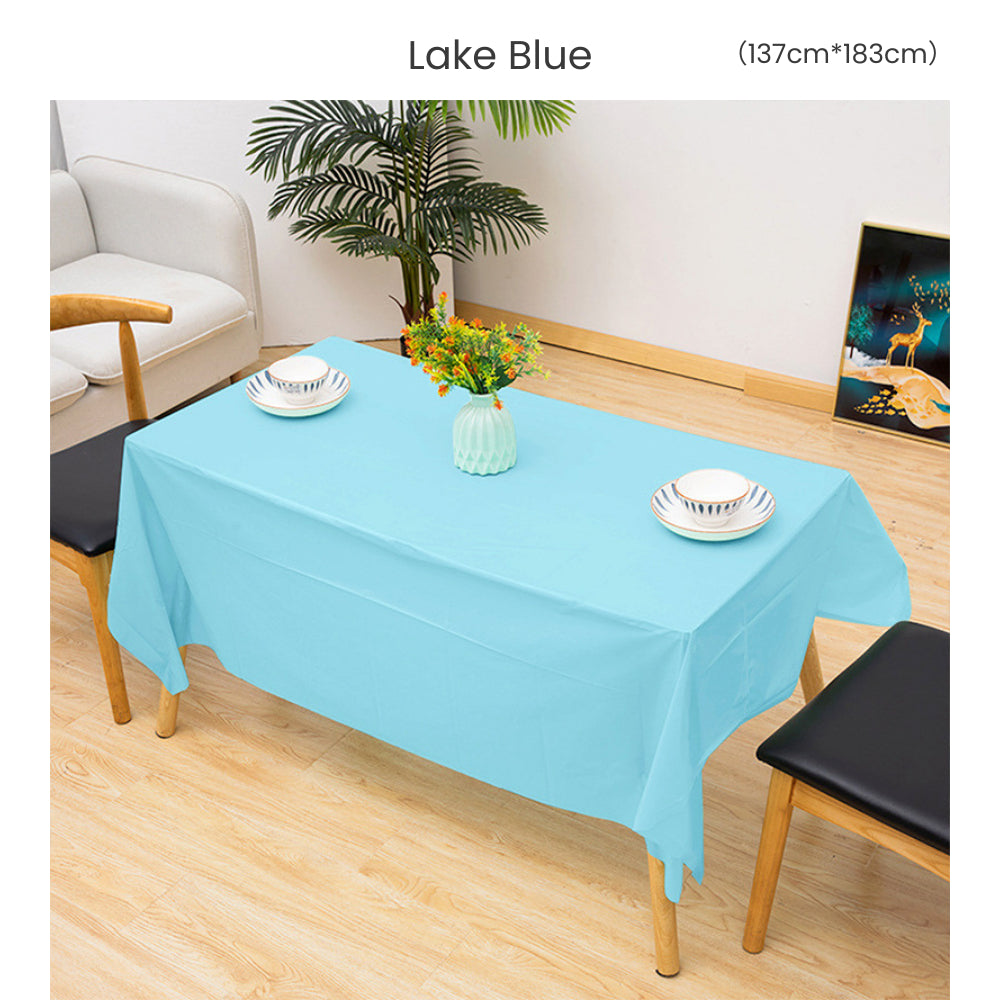 Disposable waterproof table cover table cloth for birthday party wedding events