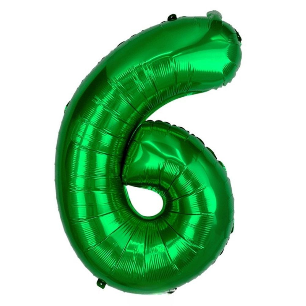 40 inch Dark Green Number Balloon Birthday Balloon for Party Decoration