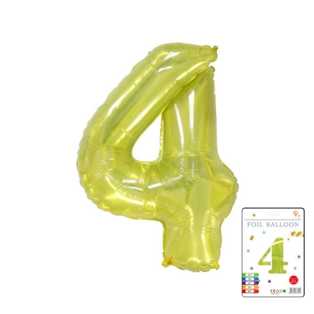 All 40inch Crystal Jelly Number Balloons Party Decorations for Birthday