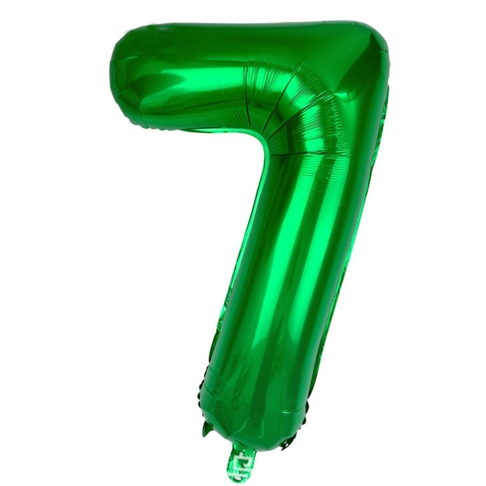 40 inch Dark Green Number Balloon Birthday Balloon for Party Decoration