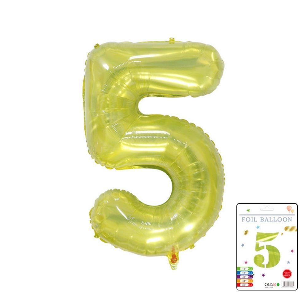All 40inch Crystal Jelly Number Balloons Party Decorations for Birthday