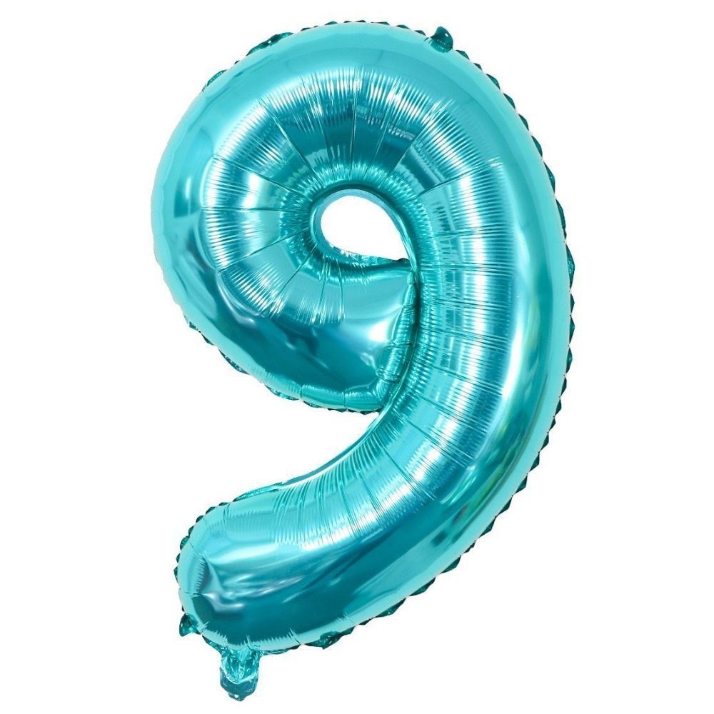 40 inch Emerald Green Number Balloon Birthday Balloon for Party Decoration