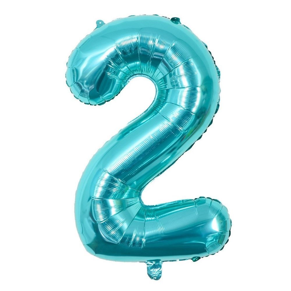 40 inch Emerald Green Number Balloon Birthday Balloon for Party Decoration