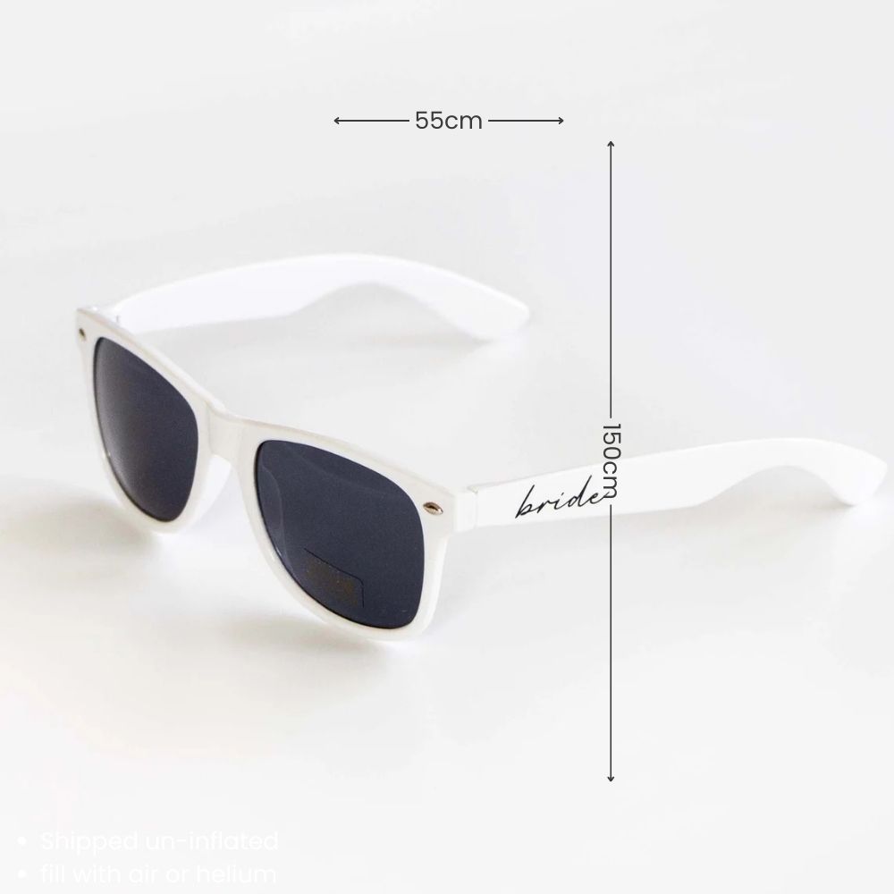 Bride and Groom Sun glasses for bride to be bridal shower decoration