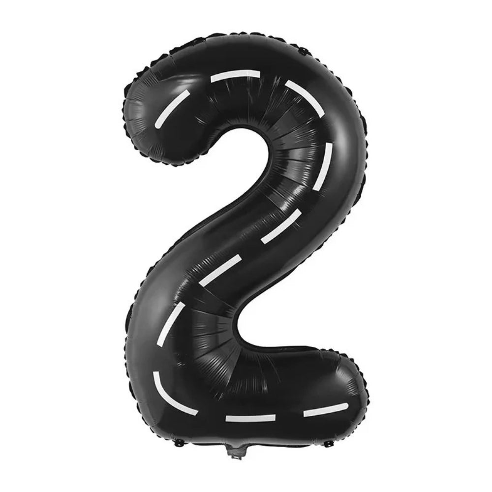 Racing Theme 40 inch number balloon for birtday party decoration