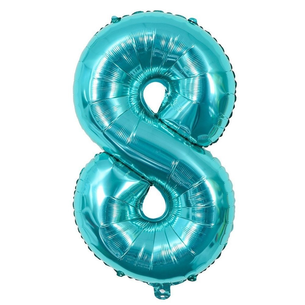 40 inch Emerald Green Number Balloon Birthday Balloon for Party Decoration