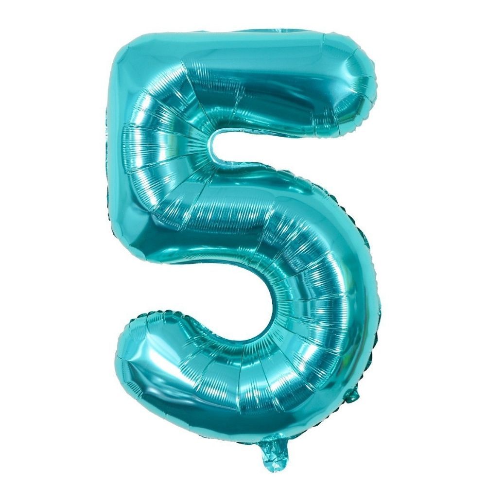 40 inch Emerald Green Number Balloon Birthday Balloon for Party Decoration