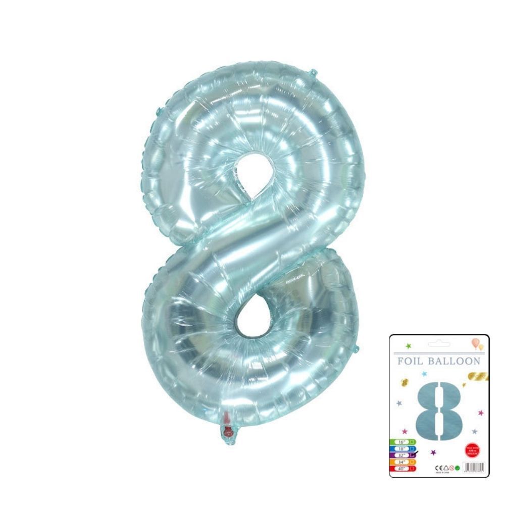 All 40inch Crystal Jelly Number Balloons Party Decorations for Birthday