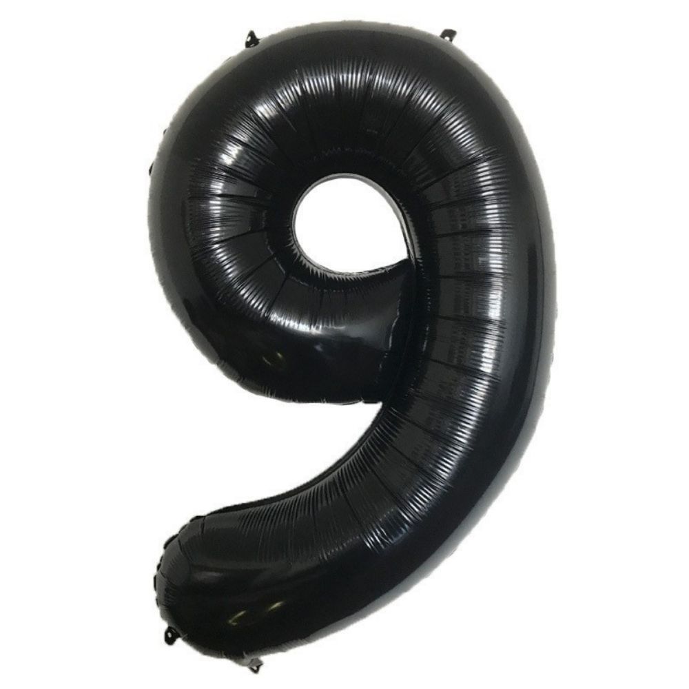 40 inch Black Number Balloon Birthday Balloon for Party Decoration