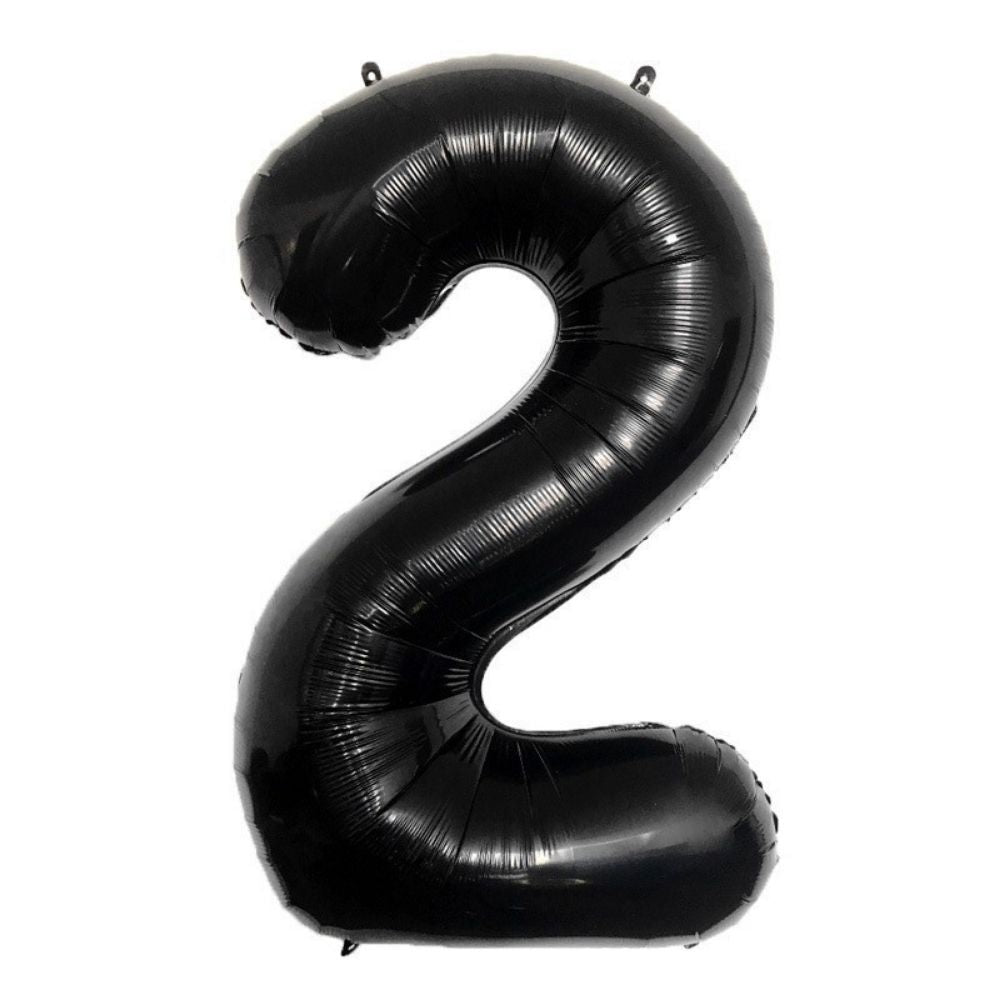 40 inch Black Number Balloon Birthday Balloon for Party Decoration