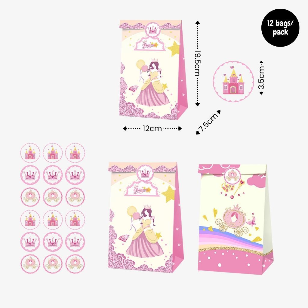 Personalised Princess Theme Birthday Party Decoration