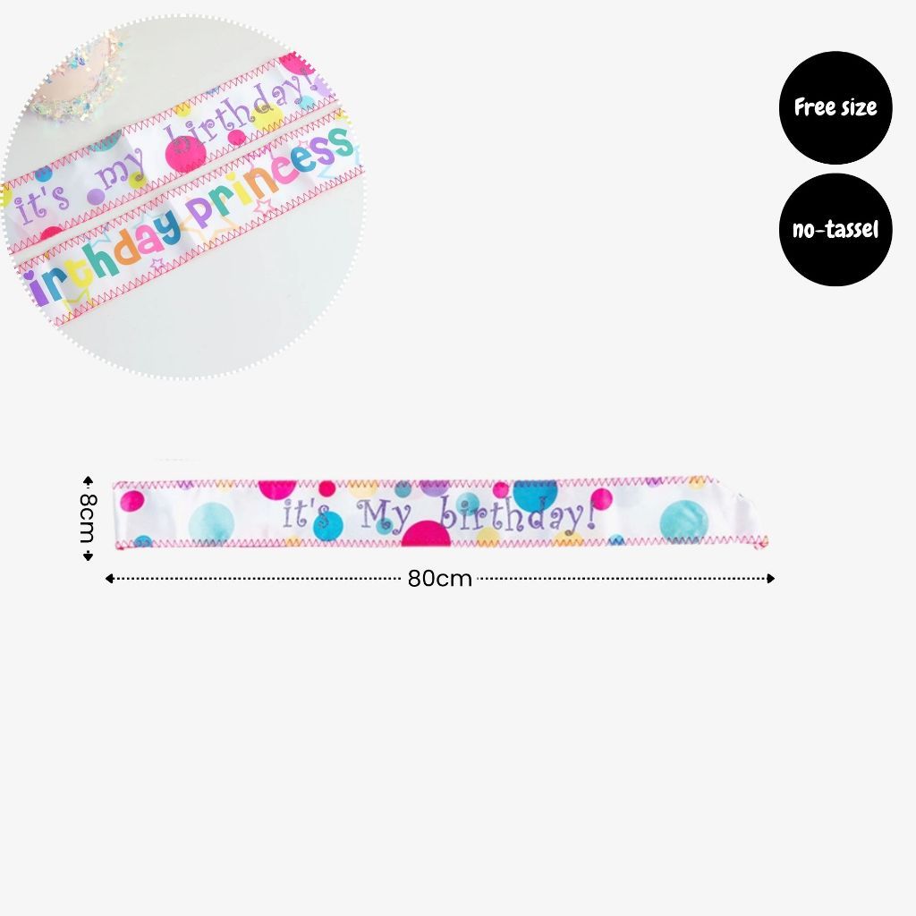 Personalised Princess Theme Birthday Party Decoration