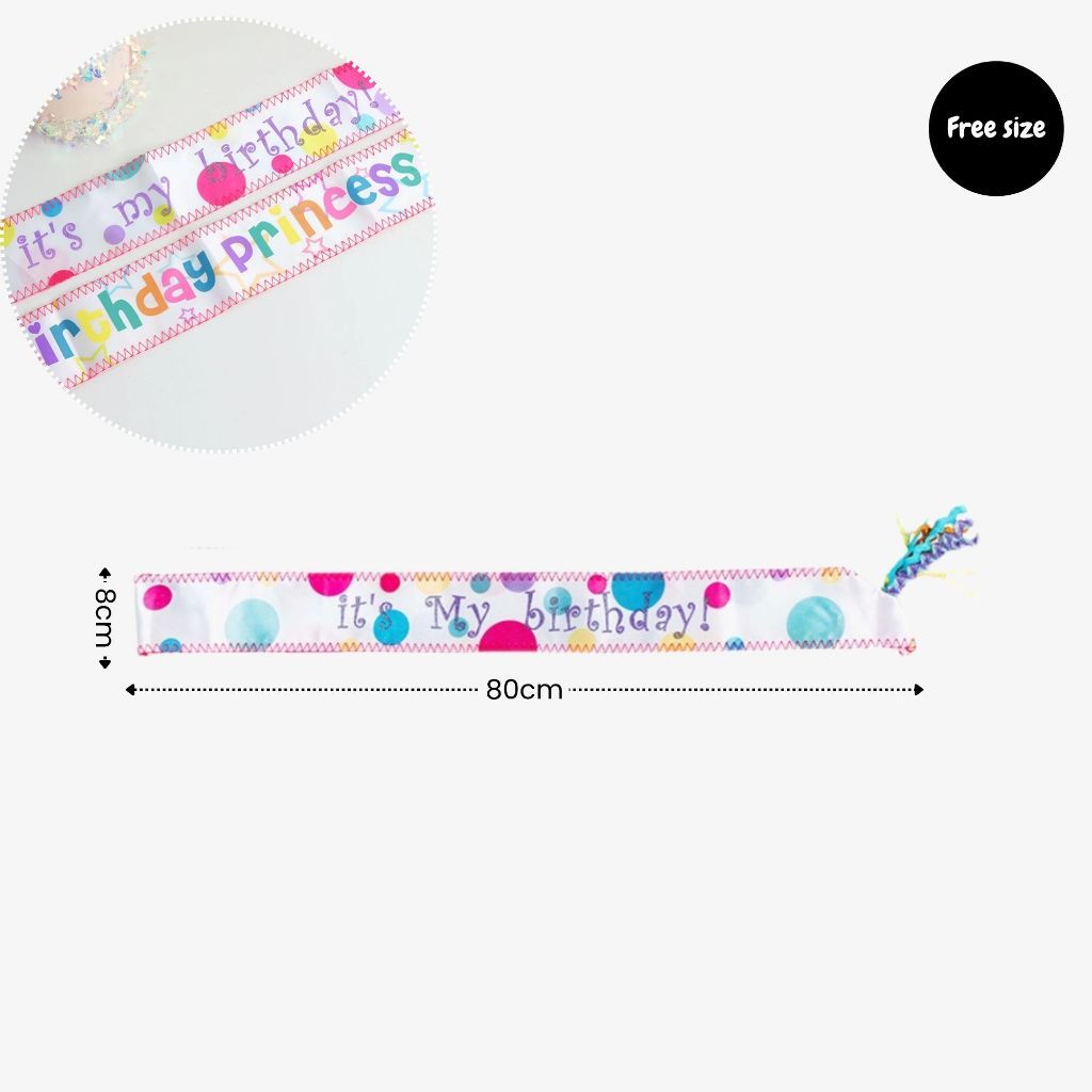 Personalised Princess Theme Birthday Party Decoration