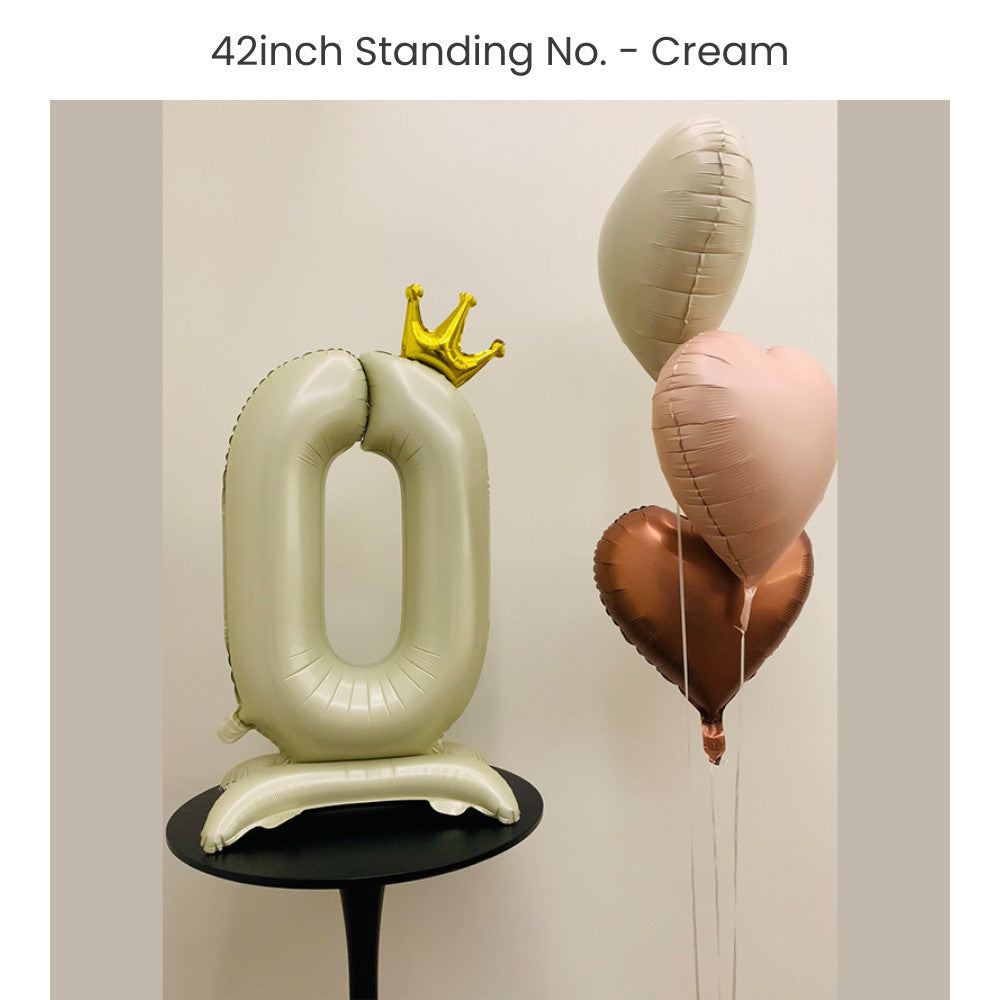All 40 inch Standing Number Balloon