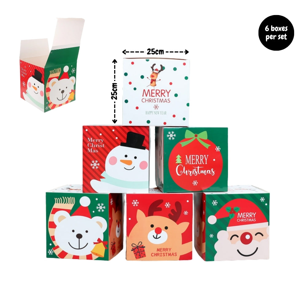 Christmas Banner balloon Decoration Backdrop Stacking display box Photo props