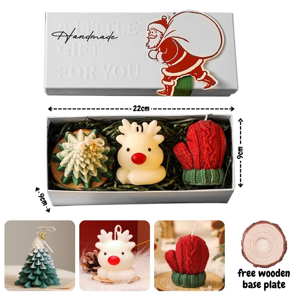Christmas Scented Candle Creative Gift box Set