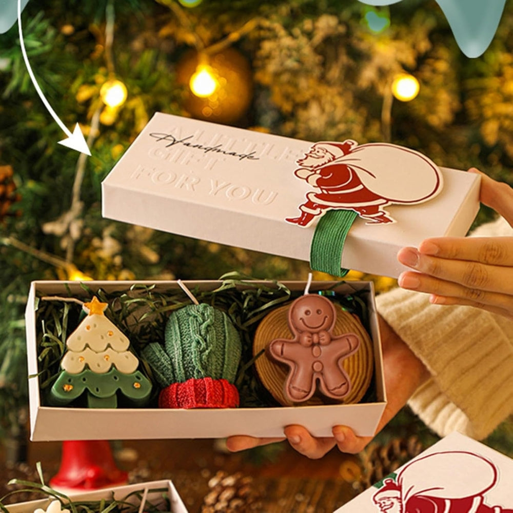 Christmas Scented Candle Creative Gift box Set