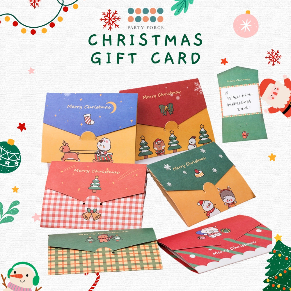Mini Christmas Gift Card