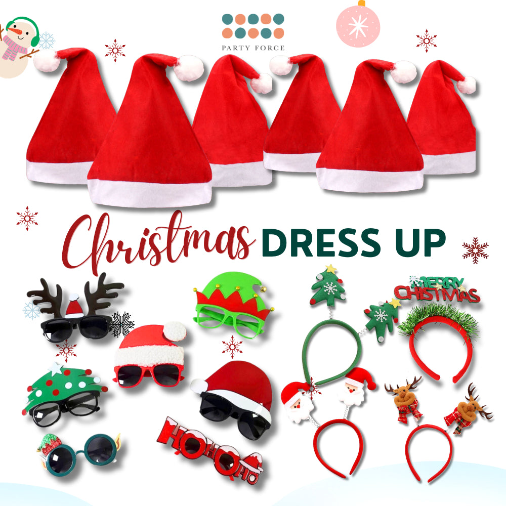 Christmas Hat Xmas Santa Hat for Unisex Adults Child Pets for Christmas Party Accessories