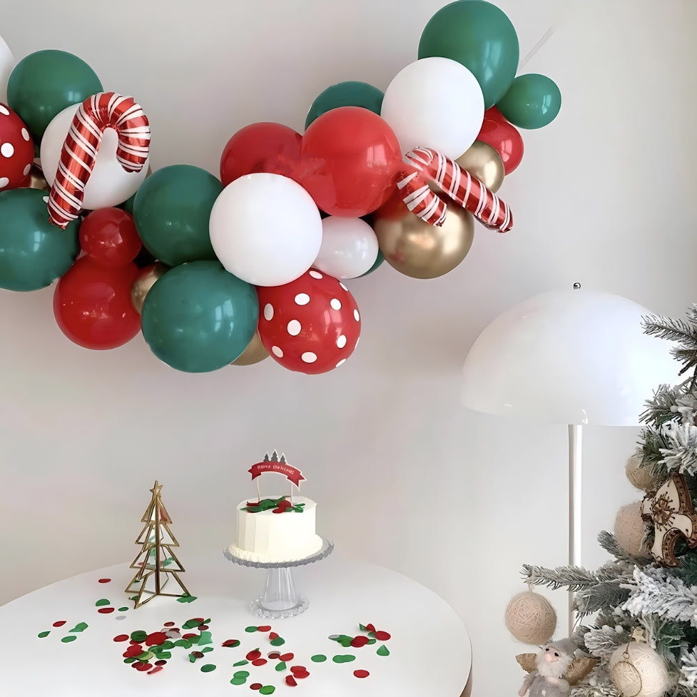 Christmas Balloon Garland Balloon Bouquet for christmas Decoration