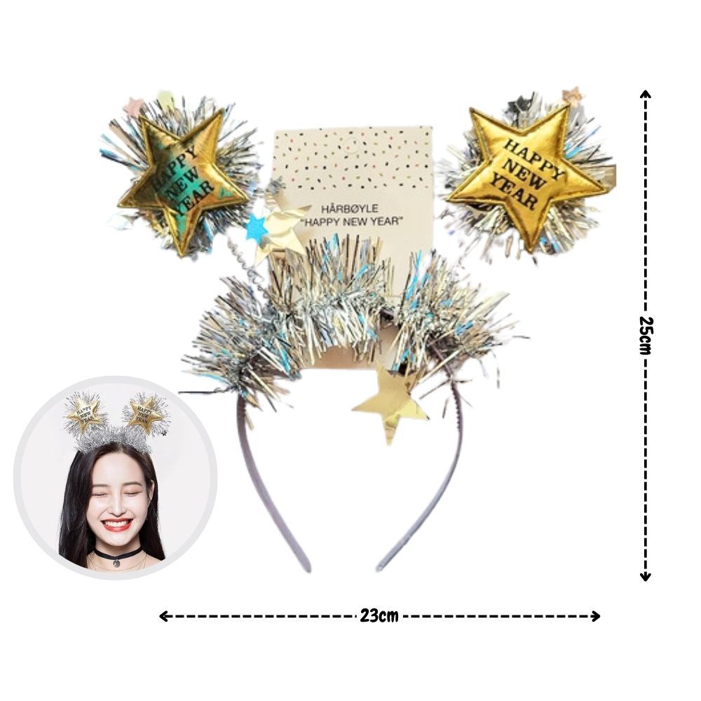 Happy New Year party Decoration Foil Balloon Tableware for New Year Party Decoration