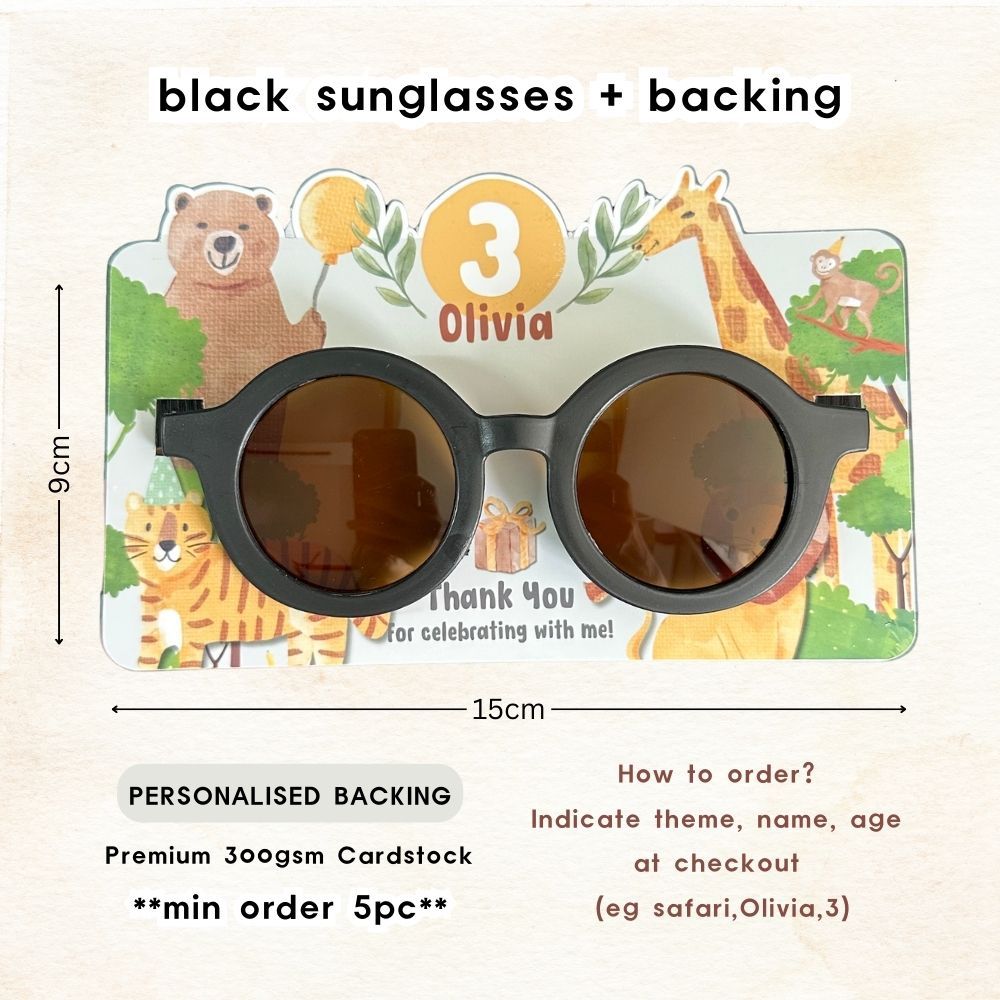 Kids Party Glasses Children SunGlasses Shades Foldable Sun Glasses