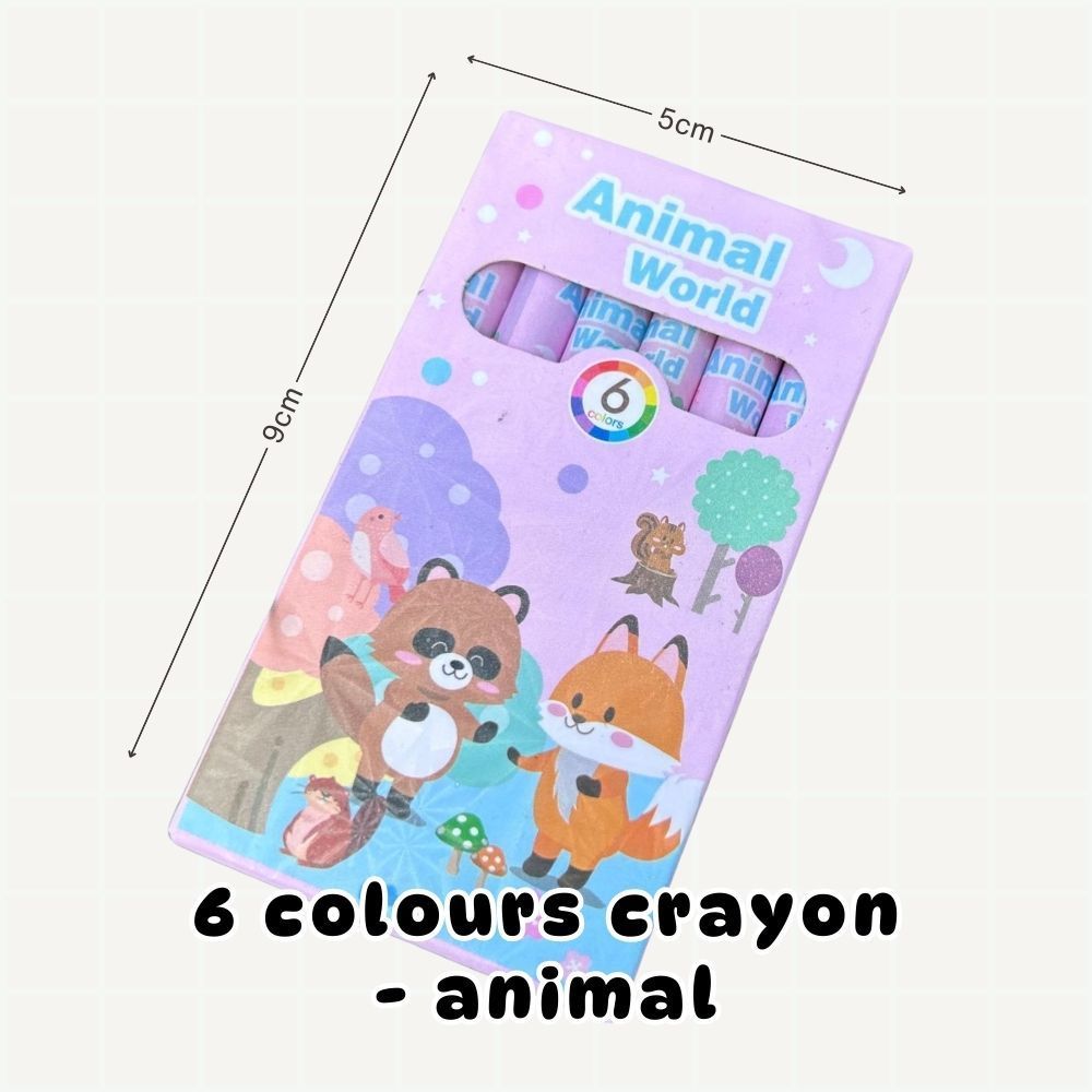 Crayon - 12 Colours 6 Colours