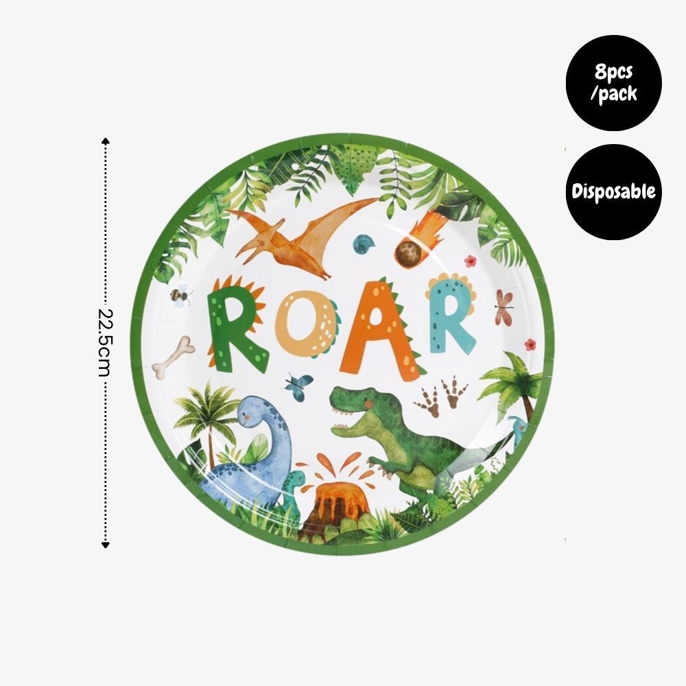 Personalised Dinosaur Theme Birthday Balloon Party Balloon Banner Decoration