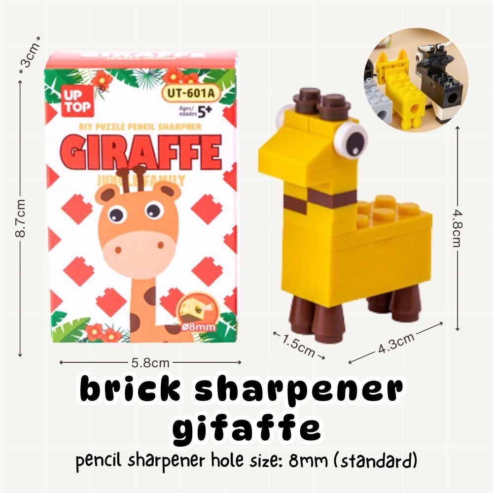 DIY Animal Brick Pencil Sharpener