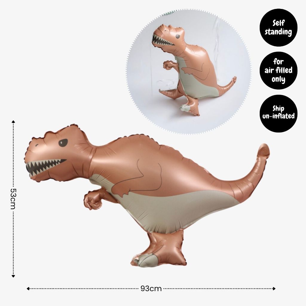 Personalised Dinosaur Theme Birthday Balloon Party Balloon Banner Decoration