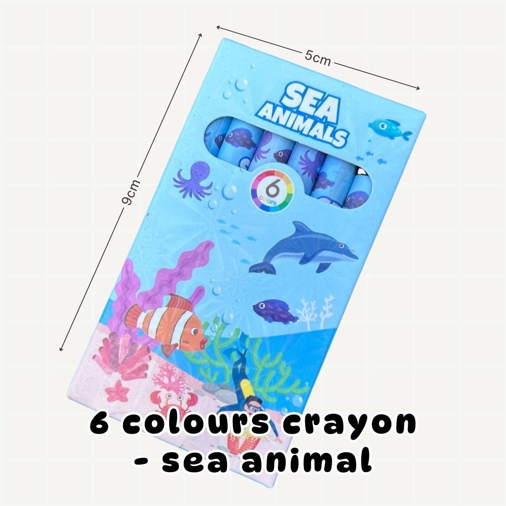 Crayon - 12 Colours 6 Colours