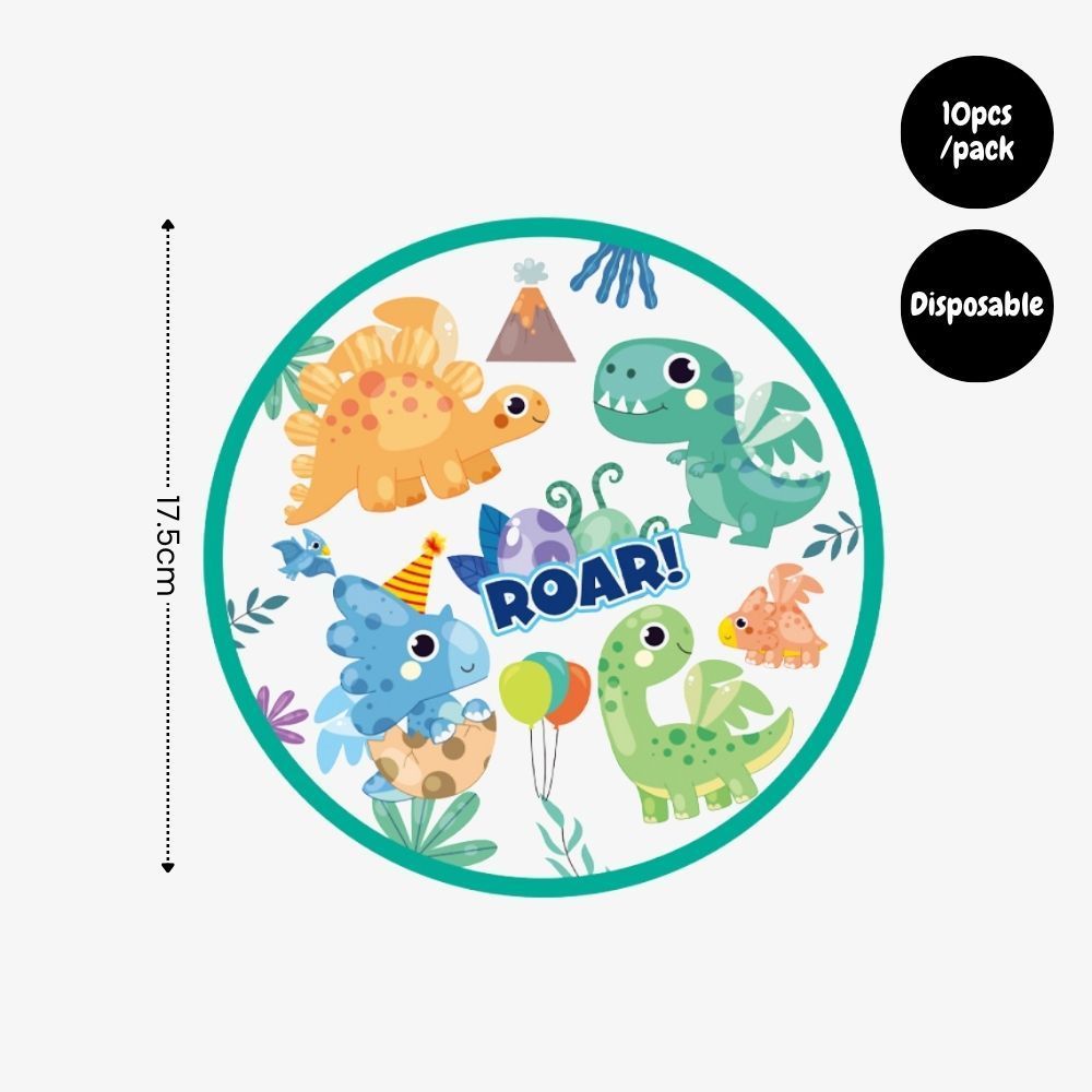 Personalised Dinosaur Theme Birthday Balloon Party Balloon Banner Decoration