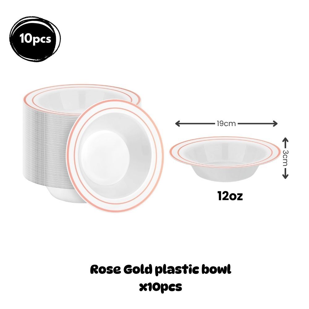 Premium Disposable tableware Cutlery Plates Cups and Napkin Package Birthday Wedding Party buffet