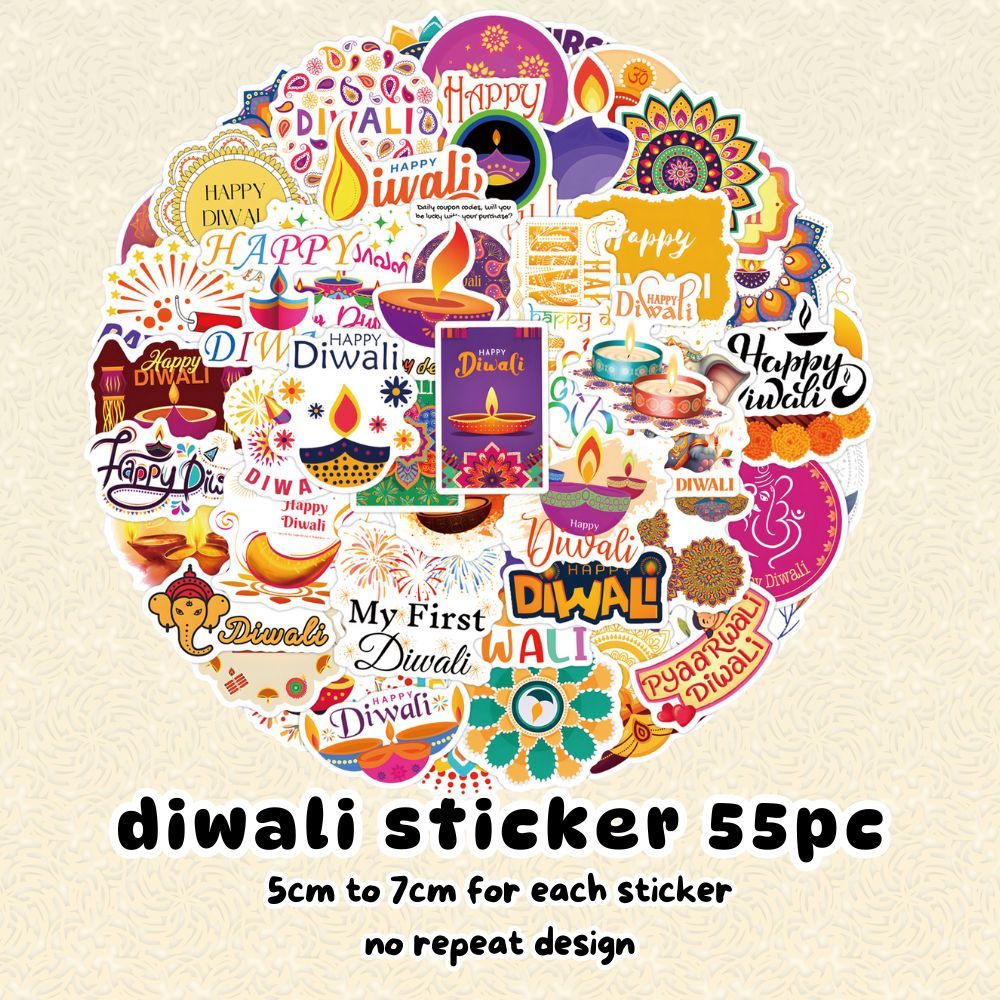 Deepavali Decoration Diwali Candle Banner 3m x 3m drop down curtain light decor