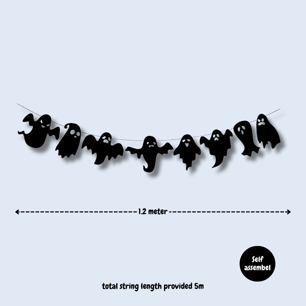 Happy Halloween Banner Merry Christmas Banner for Party Celebration and Decoration