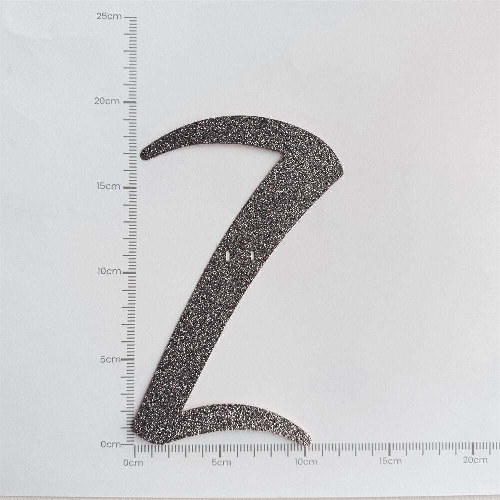 [SG Instock[ Customised Cursive Banner Glitter Black Script Font Custom Banner Happy Birthday Banner