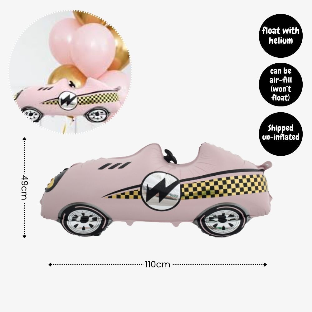 Personalised Hot Wheels Racing Theme Birthday Party Balloon Banner Decoration