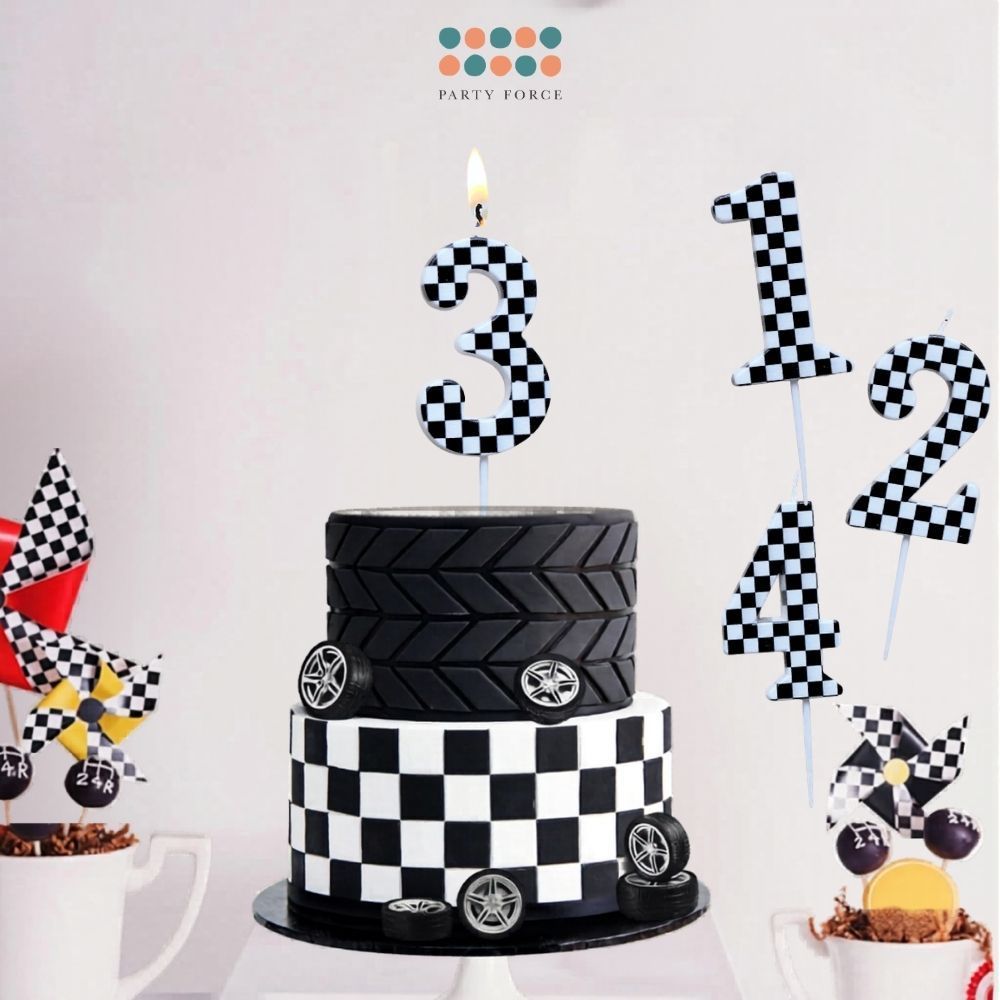 Personalised Hot Wheels Racing Theme Birthday Party Balloon Banner Decoration