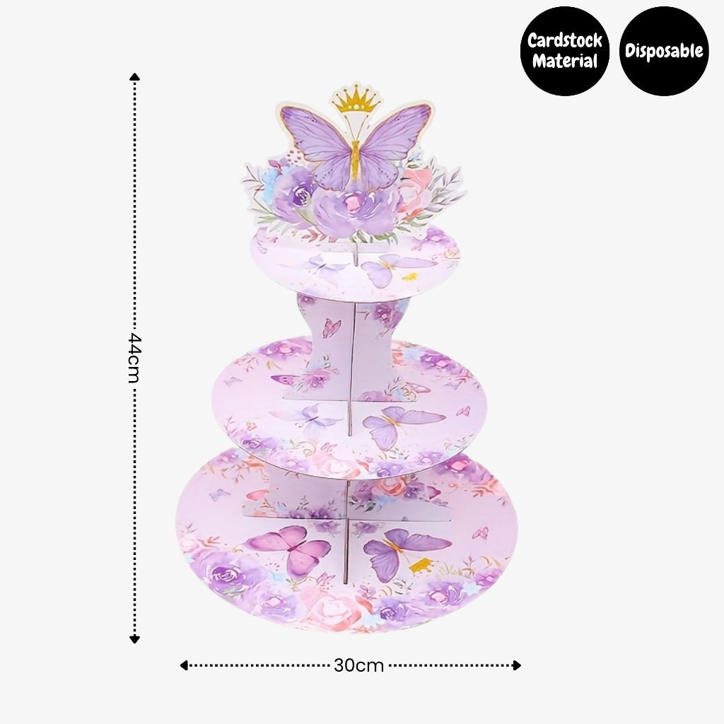 Personalised Butterfly Theme Birthday Party Balloon Banner Decoration
