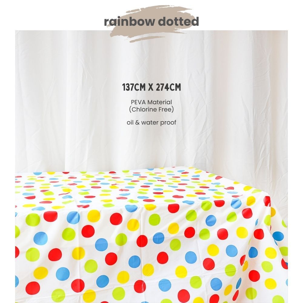 Rainbow Colour Theme Birthday Banner Balloon Candle Party Decoration