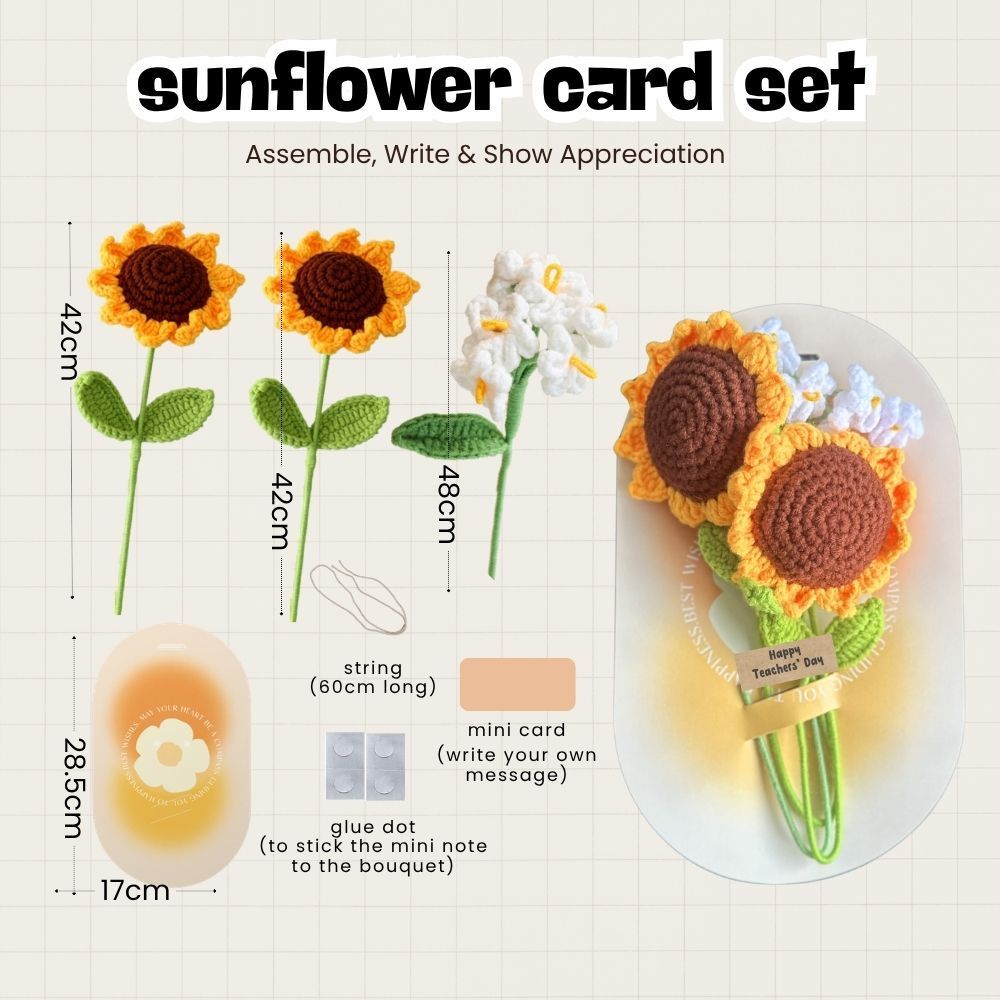 Teacher's Day Gift Sunflower Pot Appreciation Gift Thank You Teachers Day Card