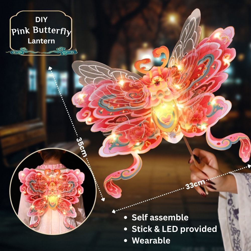 Mid autumn Koi Fish DIY lantern Led light lantern