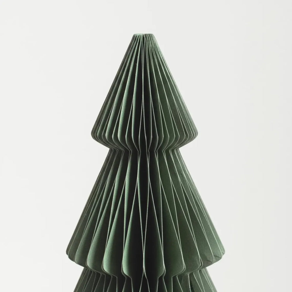 Honeycomb Display Christmas Tree Paper folding origami for tabletop counter top shelf display