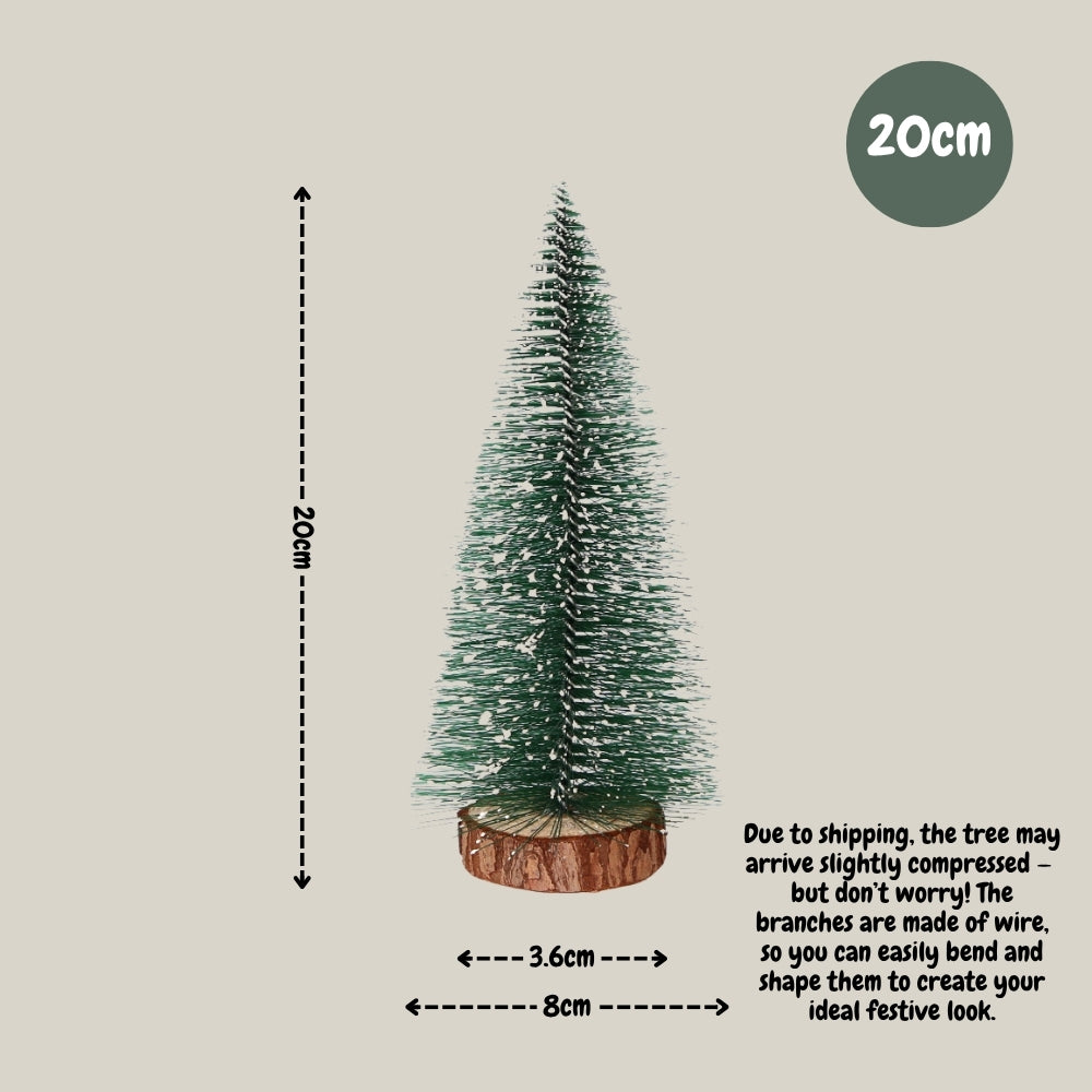 Mini Christmas Tree Cedar Desktop Small Christmas Tree Gifts Window Display Office Home Decoration