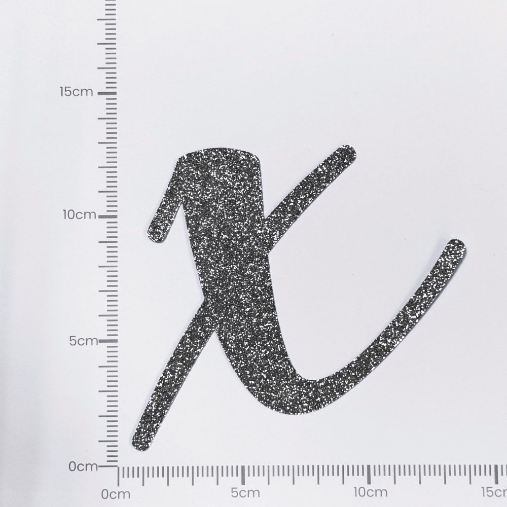 [SG Instock[ Customised Cursive Banner Glitter Black Script Font Custom Banner Happy Birthday Banner