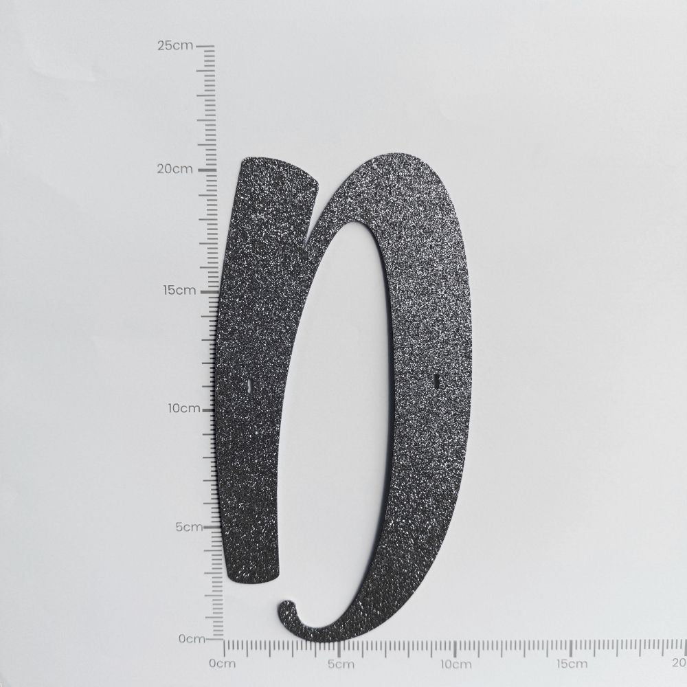 [SG Instock[ Customised Cursive Banner Glitter Black Script Font Custom Banner Happy Birthday Banner